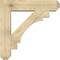 Ekena Millwork Merced Craftsman Rough Sawn Bracket w/ Offset Brace, Douglas Fir, 8"W x 34"D x 34"H BKT0806X34X34MRC04RDF - alternate 2